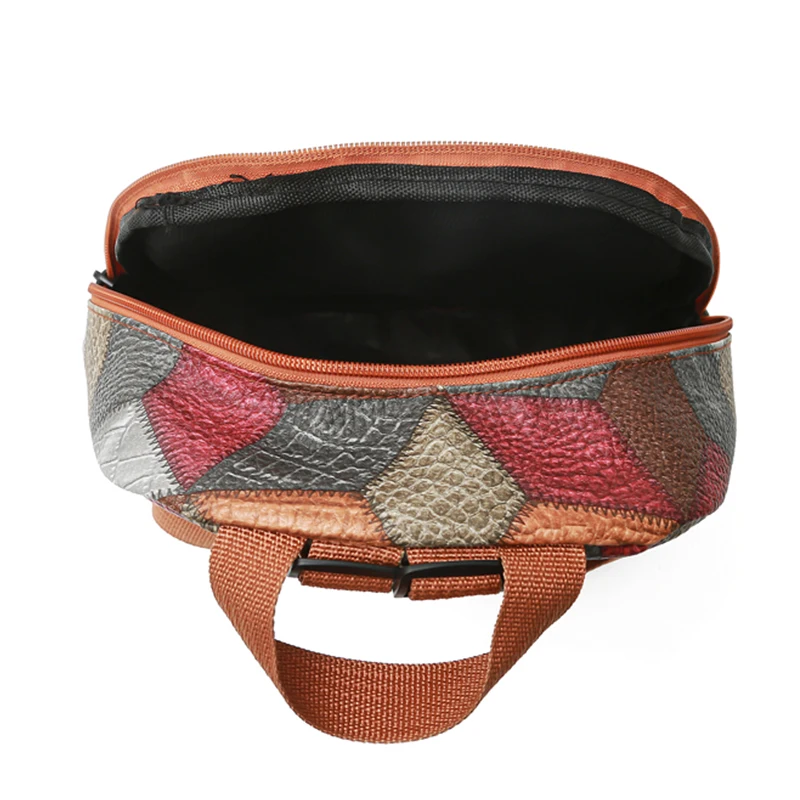 Şık Kadın Patchwork Sırt Çanta - Fashion Backpack Women incelemesi ve fiyatı
